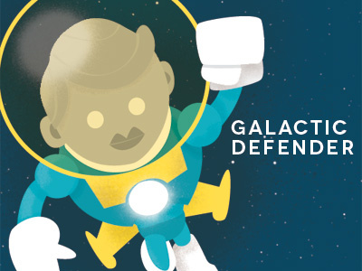 Galactic Defender defender future galactic microman micronauts robot space vintage