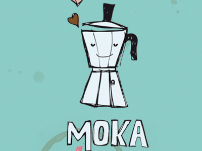 Moka Amore Mio caffè coffee dolcevita italy moka vintage