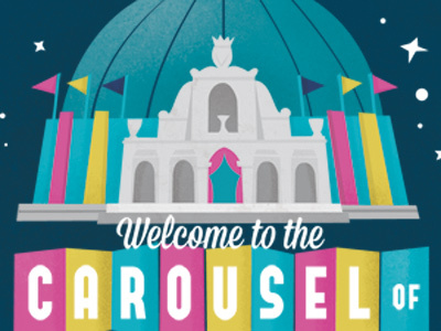 Carousel of... carosello carousel fair future progress theatre tomorrow vintage
