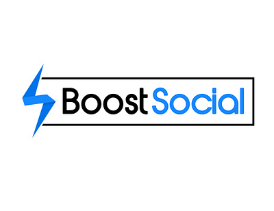 BOOST SOCIAL LOGO digitalmarketing digitalmarketingagency logodesign logotype social