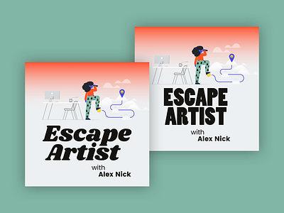 Escape Artist Podcast Cover Concept 17