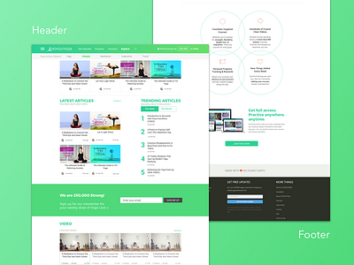 YouDoYoga Landing Page Redesign 2