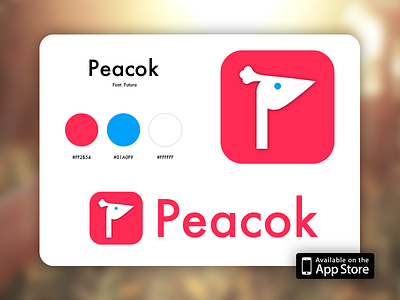 Peacok App Icon Design