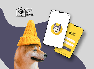 UX\UI | Mobile app for animal shelter design webdesign website