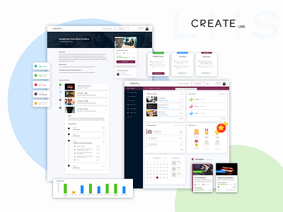 Create LMS Dashboard and Reports app app design application dashboad dashboard app dashboard ui data visualization design e learning employee employee management onboarding reports reports and data ux web web application