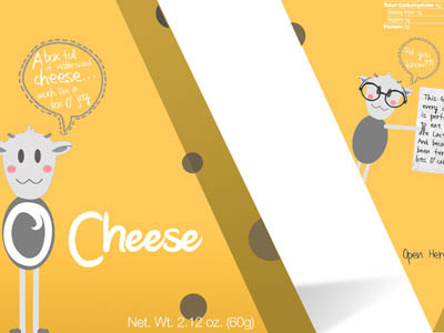 Pinch O' Cheese cheese goat packaging