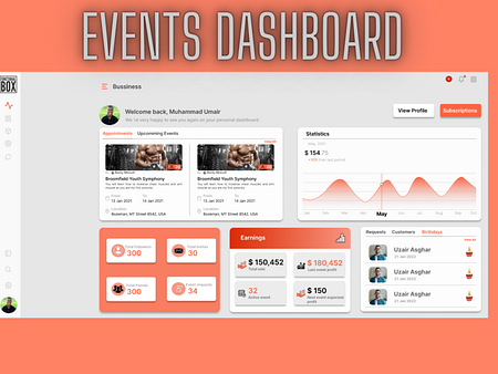 Gym Dashboard designs, themes, templates and downloadable graphic ...