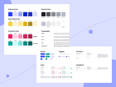 FicFeed - Design System app design design system ui ux