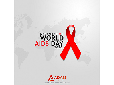 Aids day poster AI