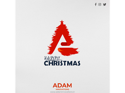 Christmas poster 1 AI christmas minimal poster design