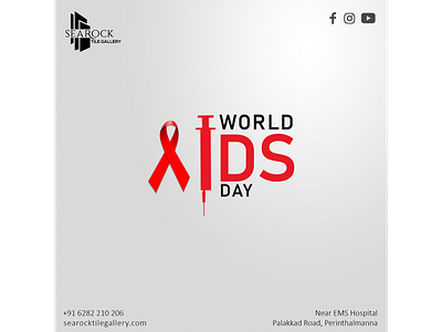 Aids day poster Searock