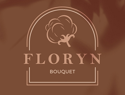 FLORYN Bouquet Logo bouquet brand guide brand identity branding creativeagency design flowers graphic design illustration lift logo ui vector