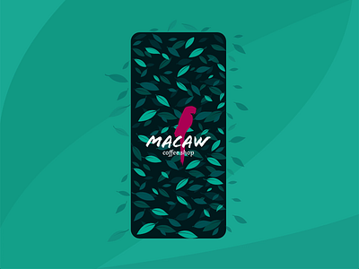 Macaw - Coffee Shop adobe xd app interaction design ui