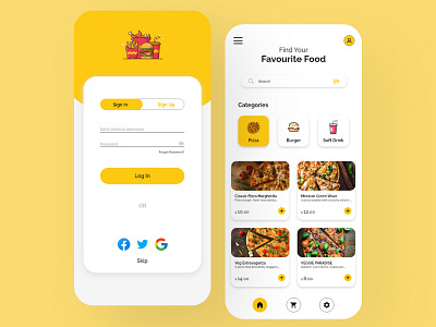 Food Delivery App app design food app food app design food app ui ui uidesign uiux