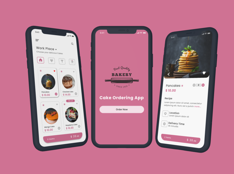 Cake Shop App Ui Design | Search by Muzli