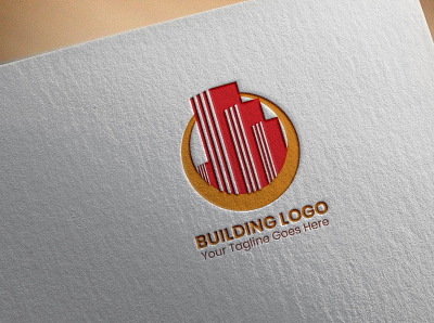 BUILDING LOGO @greatdesigner19 brand brand identity branding building building logo graphic design illustration logo logo design minimal typography