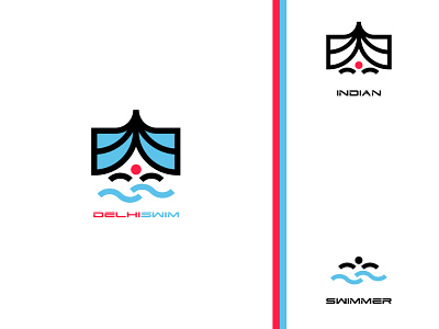 DelhiSwim branding design graphic design logo logo logotype iran logodesign logotype