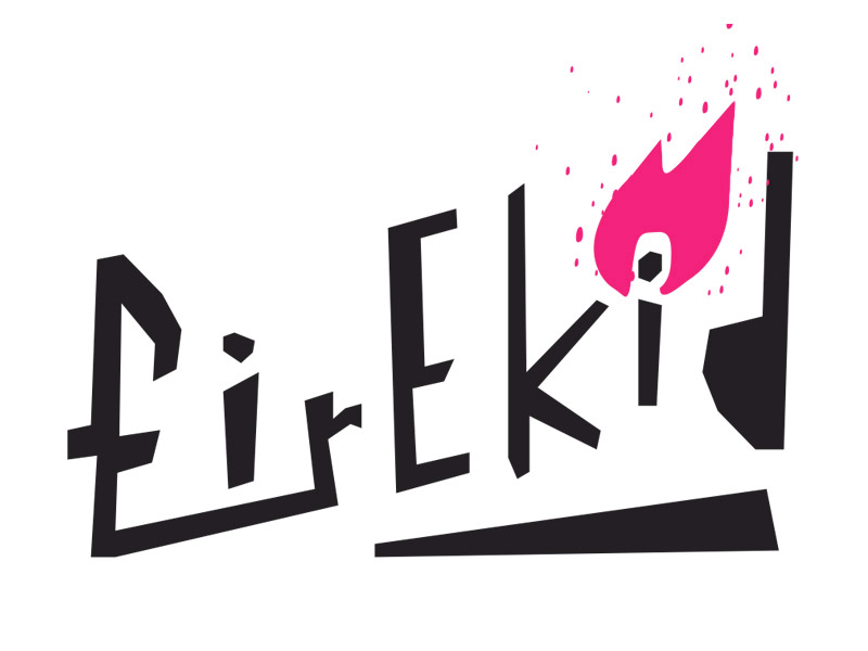 firekid logo concept by Alex Lockwood on Dribbble