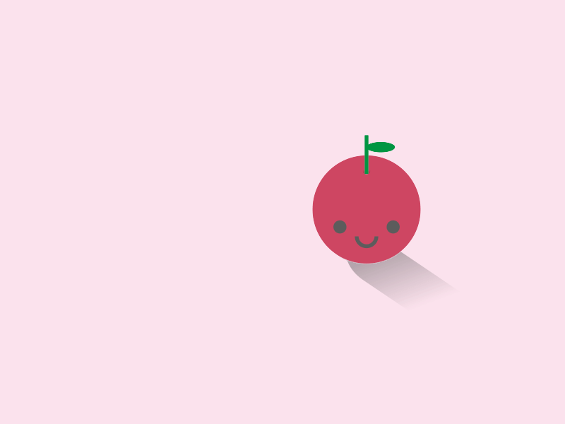 Jumping Apple after effects apple bounce fruit jump