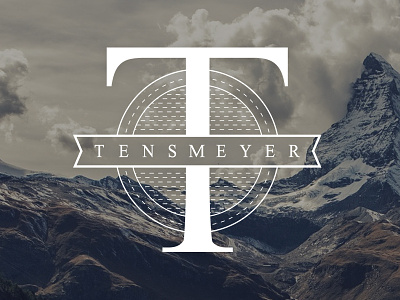 Tensmeyer identity logo mark typography