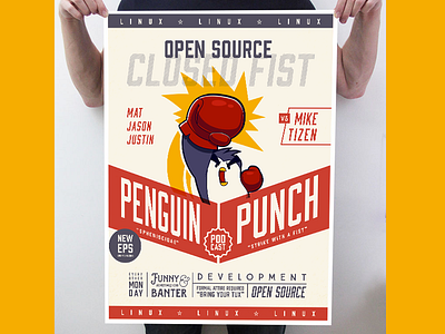 PenguinPunch Podcast Poster