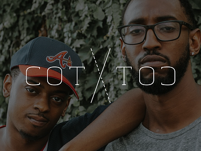 COT ☓ TOC brand hiphop identity logo music rap typography