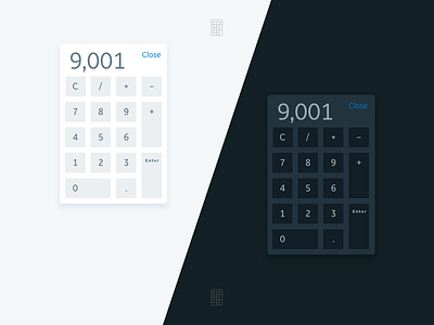 DailyUI - 004 - Calculator button calculator dailyui engineering finance flat icon material ui ux