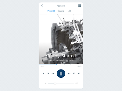 DailyUI - 009 - Music Player