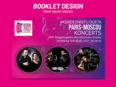 Music Function Booklet Design banner design booklet booklet design booklets flyer design print design