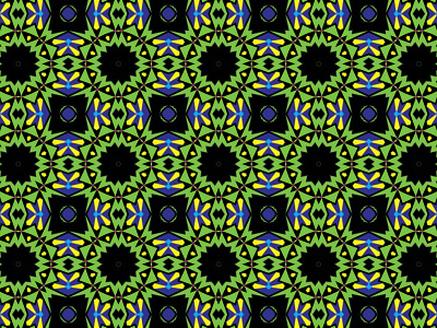 Green And Yellow Fractal