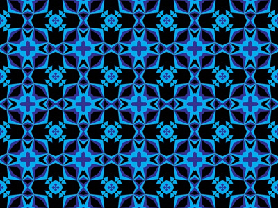 Purple And Blue Square Flower Fractal Abstract Design background design flatdesign fractal