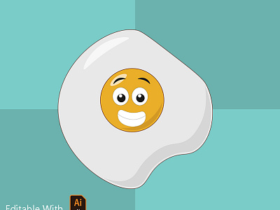 Emoji - Icon Egg Cute #1 emoji graphic