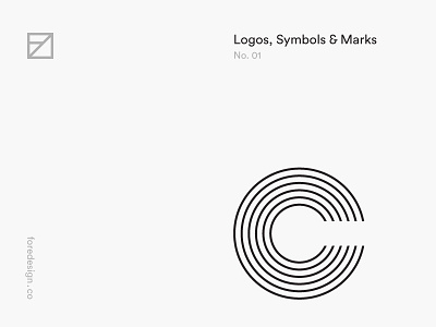 Logos, Symbols & Marks: No. 01 branding icon logo minimal simple symbol