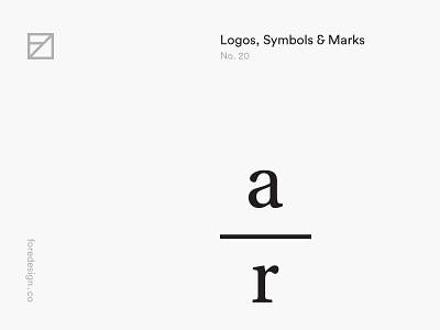 Logos, Symbols & Marks: No. 20