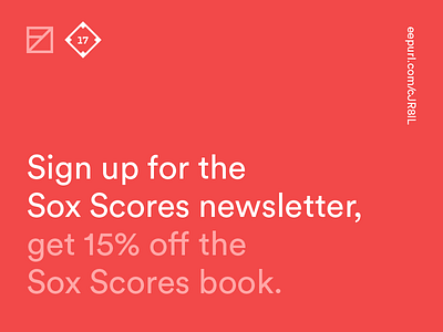 Get 15% off Red Sox Scores 2017: The Book