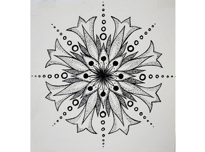 Inspiration Mandala artwork black white design illustration inspiration mandala