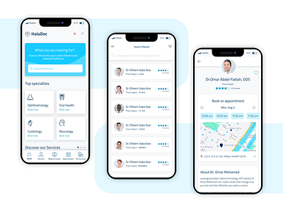Hala Doctor adobe xd app dashboad design doctor doctor appointment patient ux
