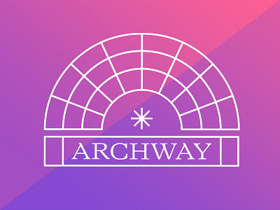 Archway logo art direction brand branding identity branding lettering london