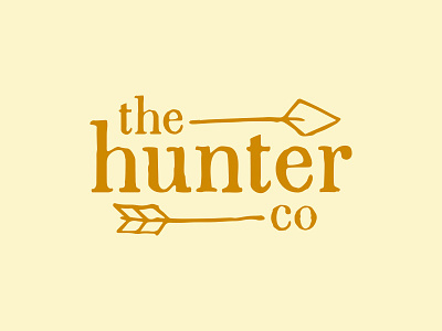 Hunter Co Logo branding logo
