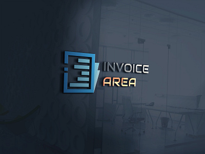 Invoice Logo Design 3d logo cool invoice logo