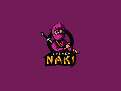 Ninja Character design esports logo ninja sports twitch