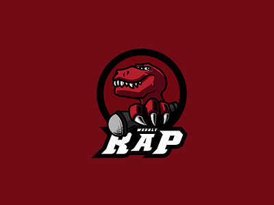 Weekly Rap — Wordmark esports mascot logo design mascot mascot logo raptor sports sports branding sports logo sports mascot word mark