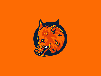 Hell Wolf — Mascot Logo demon esport esports mascot logo design mascot mascot logo sports sports branding sports logo sports mascot wolf word mark