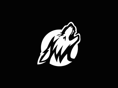 Wolf Howls — Mascot Logo