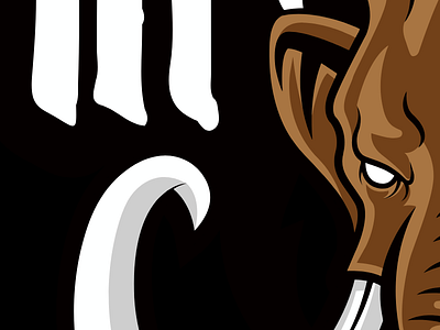 MAMMOTH — Custom Mascot Logo