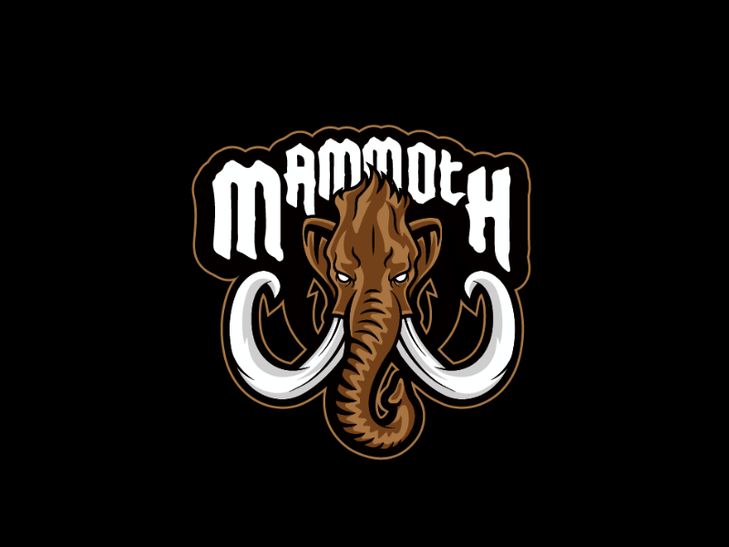 MAMMOTH — Mascot Logo by Tylor C. Benedetto on Dribbble