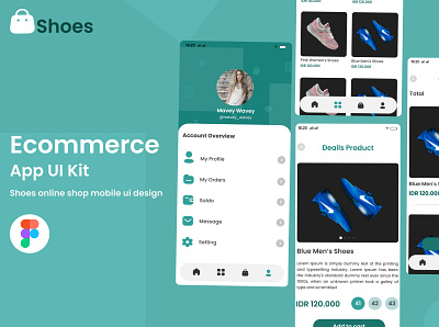 Shoes Ecommerce design ecommerce mobile design ui ui design ui kit ui kits uiux web design website design