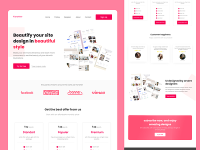 Landing page - Fianshier