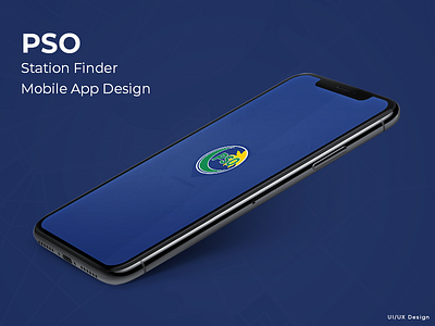 PSO Station Finder App Design adobe xd concept idea pakistan state oil station finder ui ux