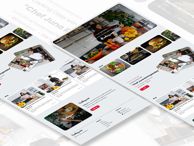 Recipes Website UI design recipe recipes resep ui uiux ux web webdesign